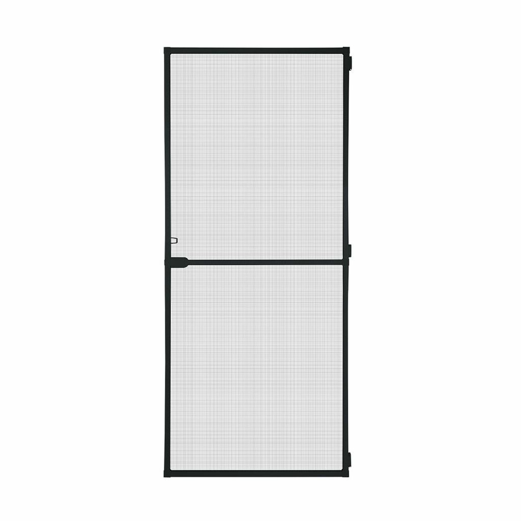 Schellenberg Insektenschutzgitter für Türen mit Fiberglasrahmen Schwarz Aluminium (100 x 210 cm)