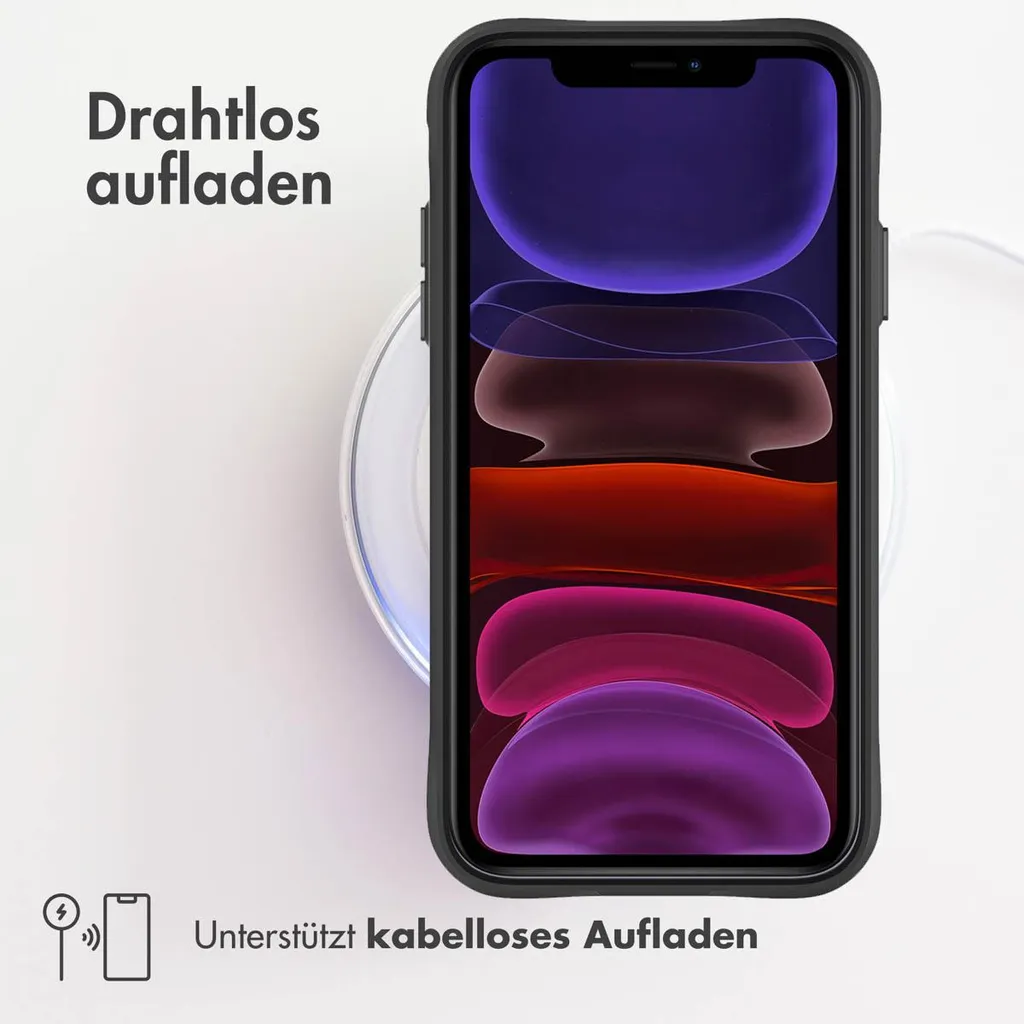 Custodia imoshion iPhone 11 Ibrida Carbonio - Massima Resistenza Nero - 9