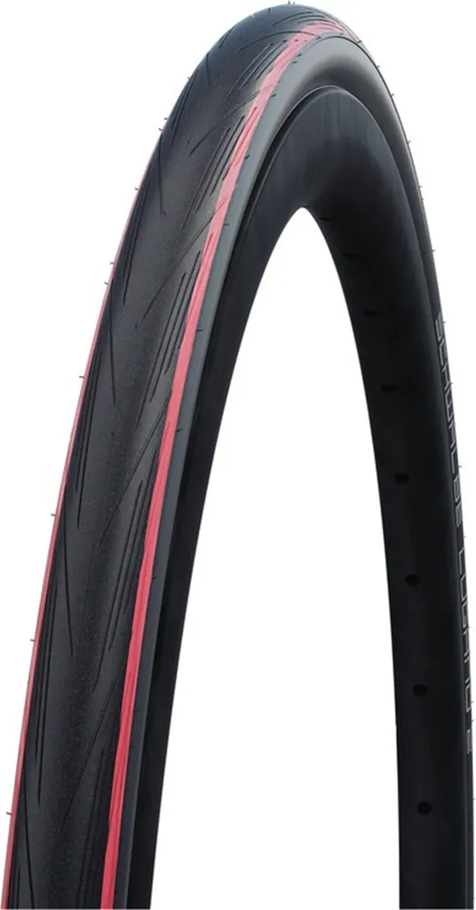 Pneu 700x25C Lugano II K-Guard Silica Pliable avec liseré rouge sport