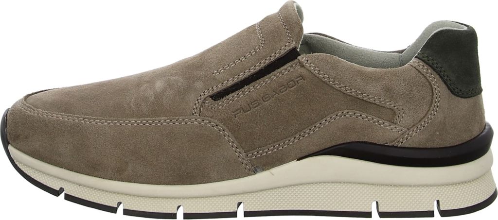Pius Gabor Herren Herren Slipper Sportlich Gummisohle Braun