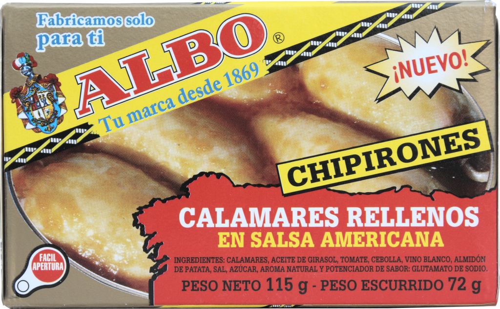 Petits calmars farcis à la sauce américaine, 115 g Image du produit 