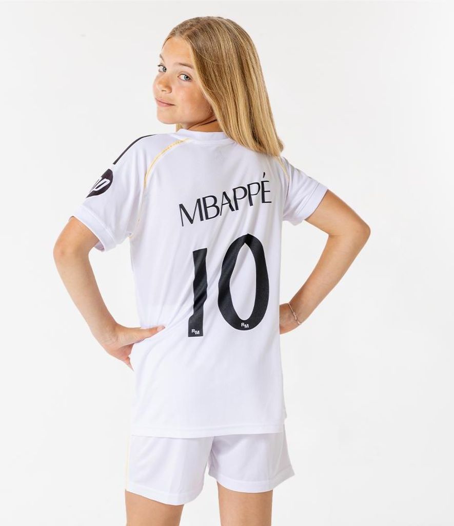 Kylian Mbappé Real Madrid Maillot Domicile Enfants - Taille Image du produit 