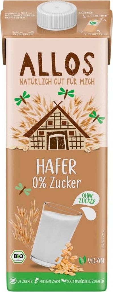 Drink - Hafer 0% Zucker 1L 6er Pack Produktbild 