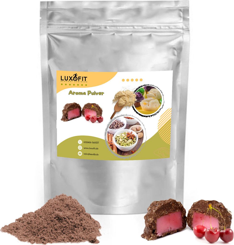 Schoko Kirsch Aroma Pulver 200g