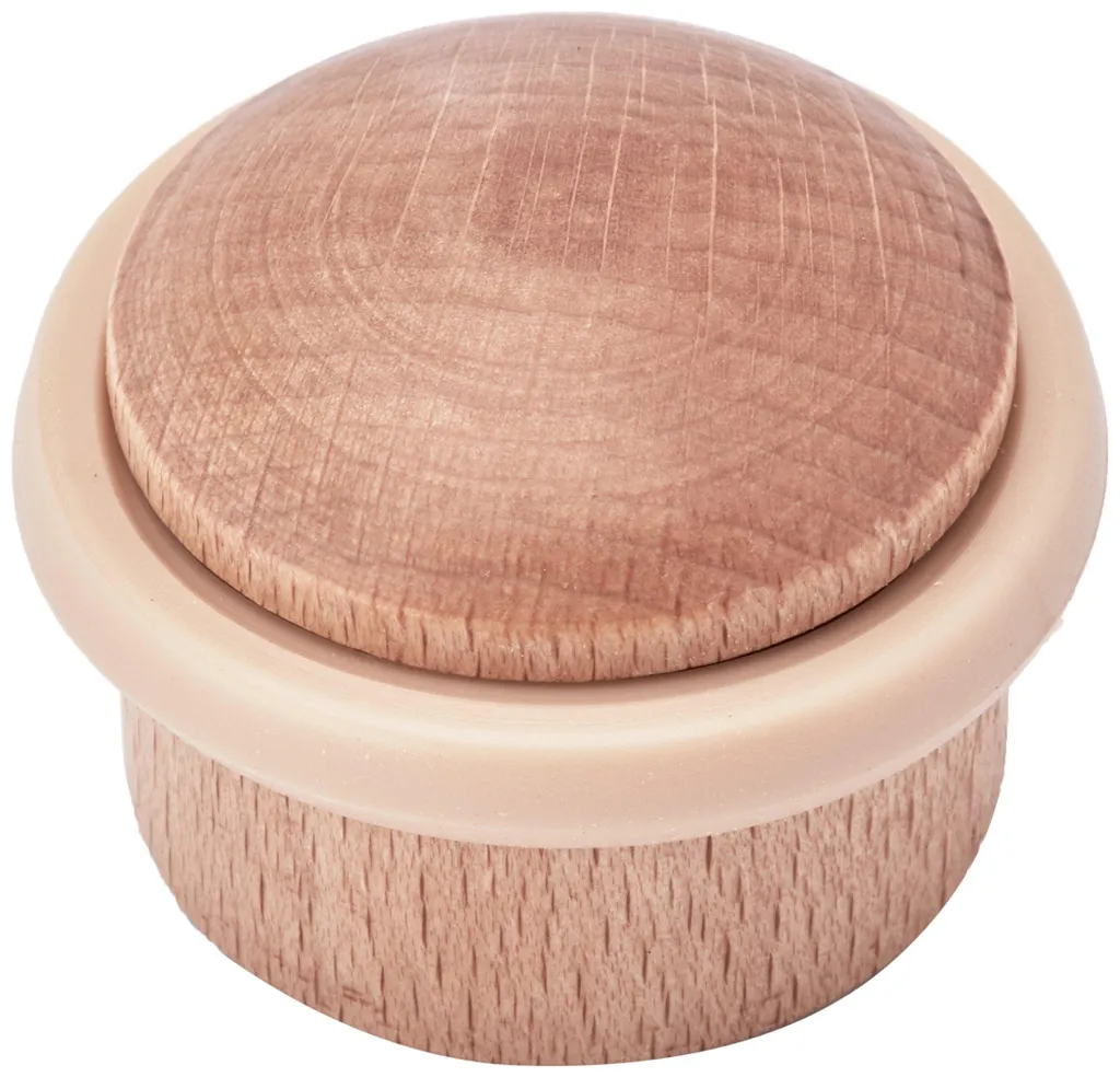 Bouchon de finition bois pour montage de meubles, hêtre massif 35x29 mm