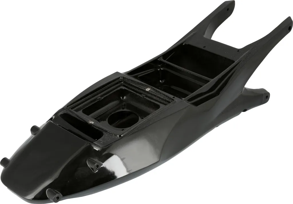Restauration Carrosserie Simson 125RS - Hayon Peint Noir Trafic MS125