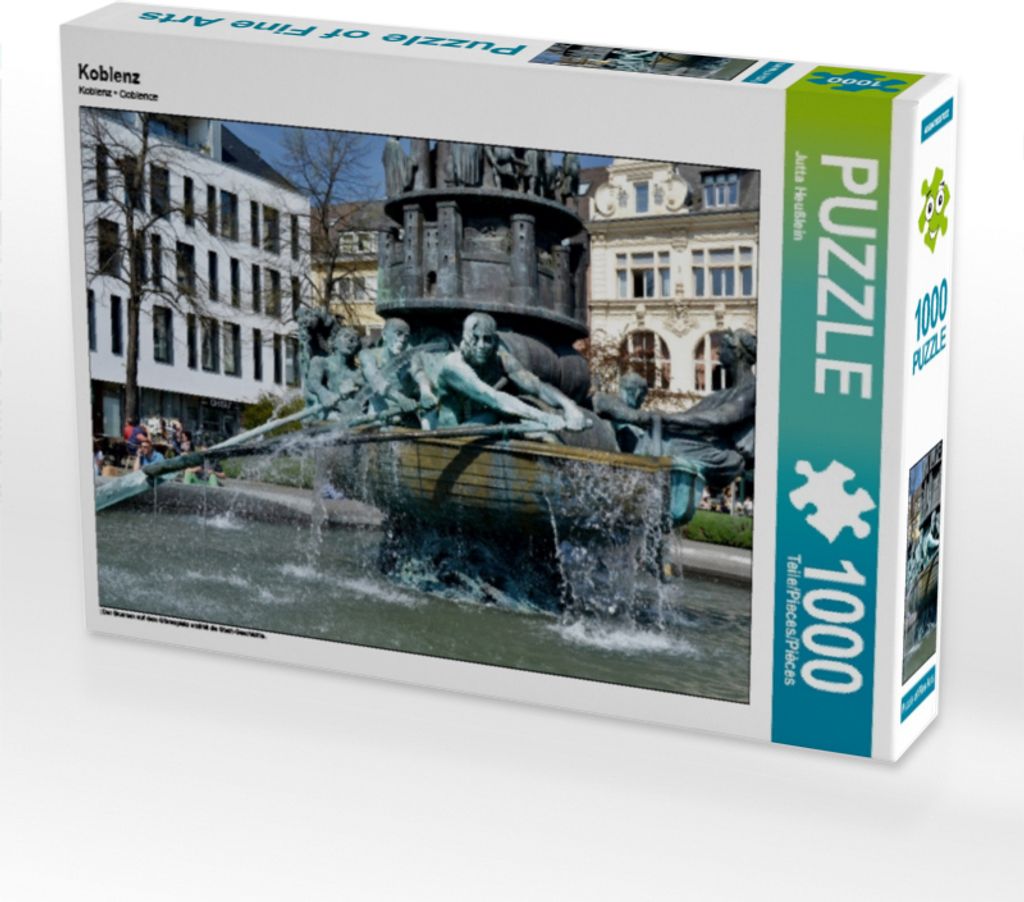 Calvendo Koblenz 1000 Teile Puzzle quer 640x480mm, Heußlein Jutta; 7414619