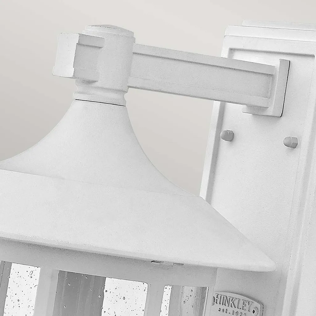Applique extérieure anticorrosion blanc rétro Freeport Hinkley E27
