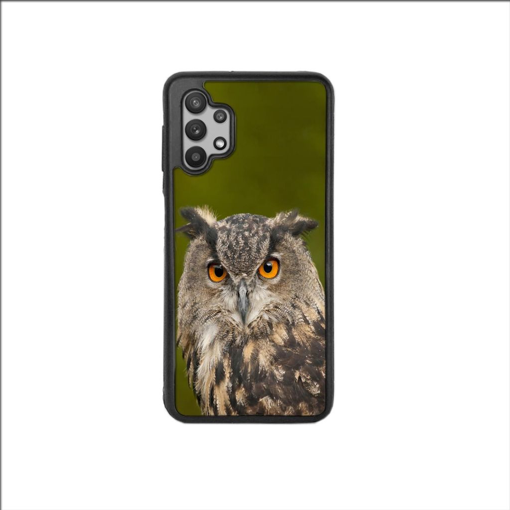 TPU Silikon Hülle für Samsung Galaxy A32 5G Handy Cover Case Schutzhülle Handyhülle Bumper MOTIV 141 Eule