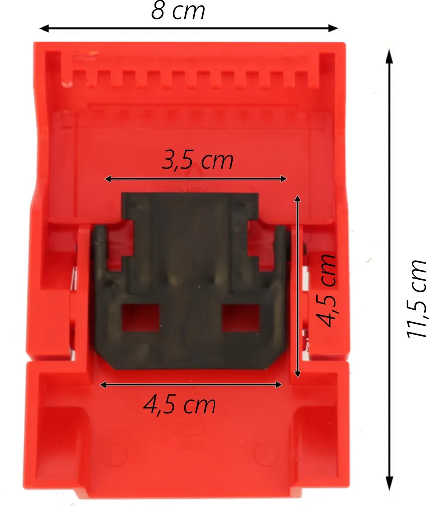 Lot de 10 Boîtes de Rangement X BLOCK avec Fermeture à Serrage Robuste