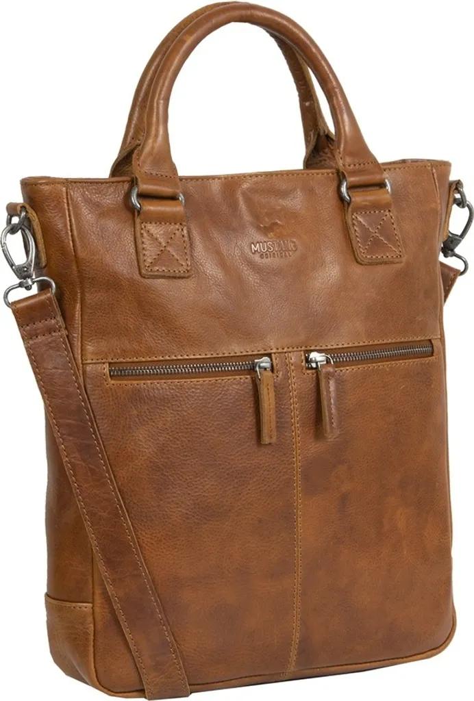 Borsa MUSTANG Memphis Marrone: La Compagna di Viaggio in Cognac