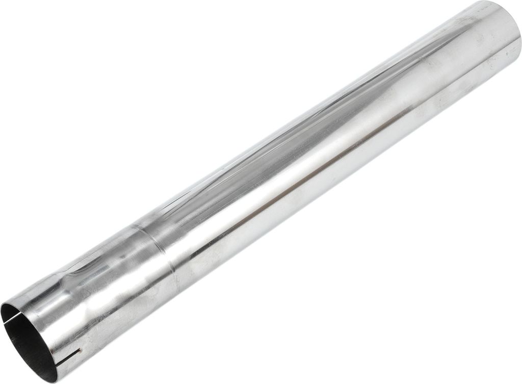 Gerader Schnitt Mandrel Auspuffrohr DIY Benutzerdefinierte Auto Modifizierte Auspuffrohr Rohrleitung 51mm/2" OD 457mm/18" Länge T304 Edelstahl Sil...