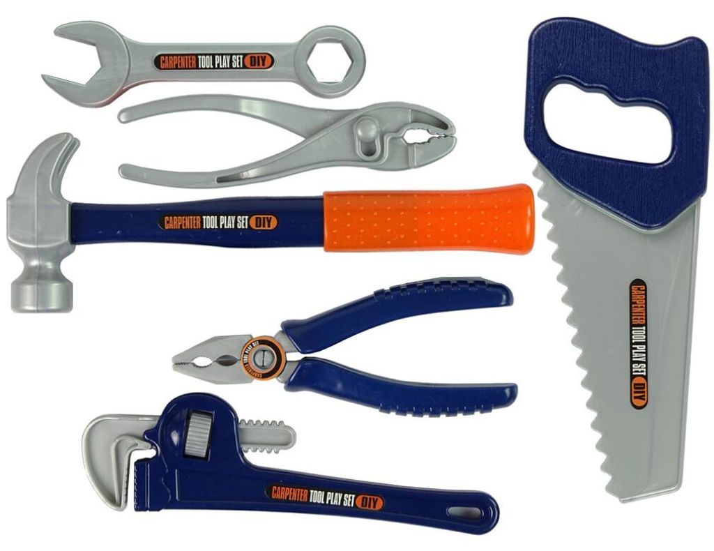Lean Toys Heimwerker-Set Werkzeuge Schraubendreher Hammer Produktbild 