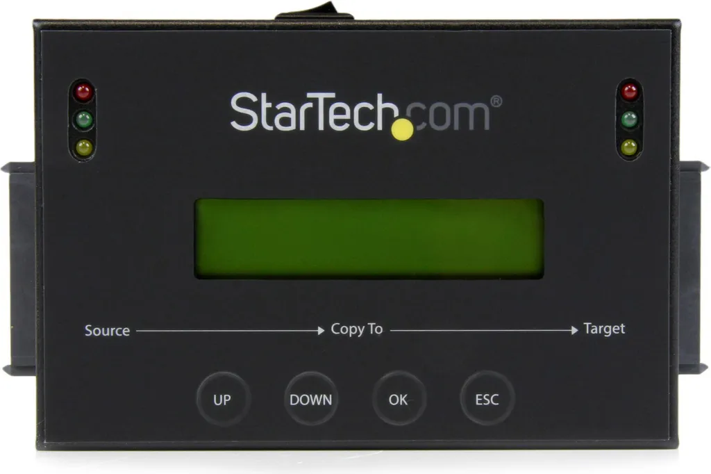 Solution de Sauvegarde de Données SATA : Duplicateur HDD avec Écran LCD