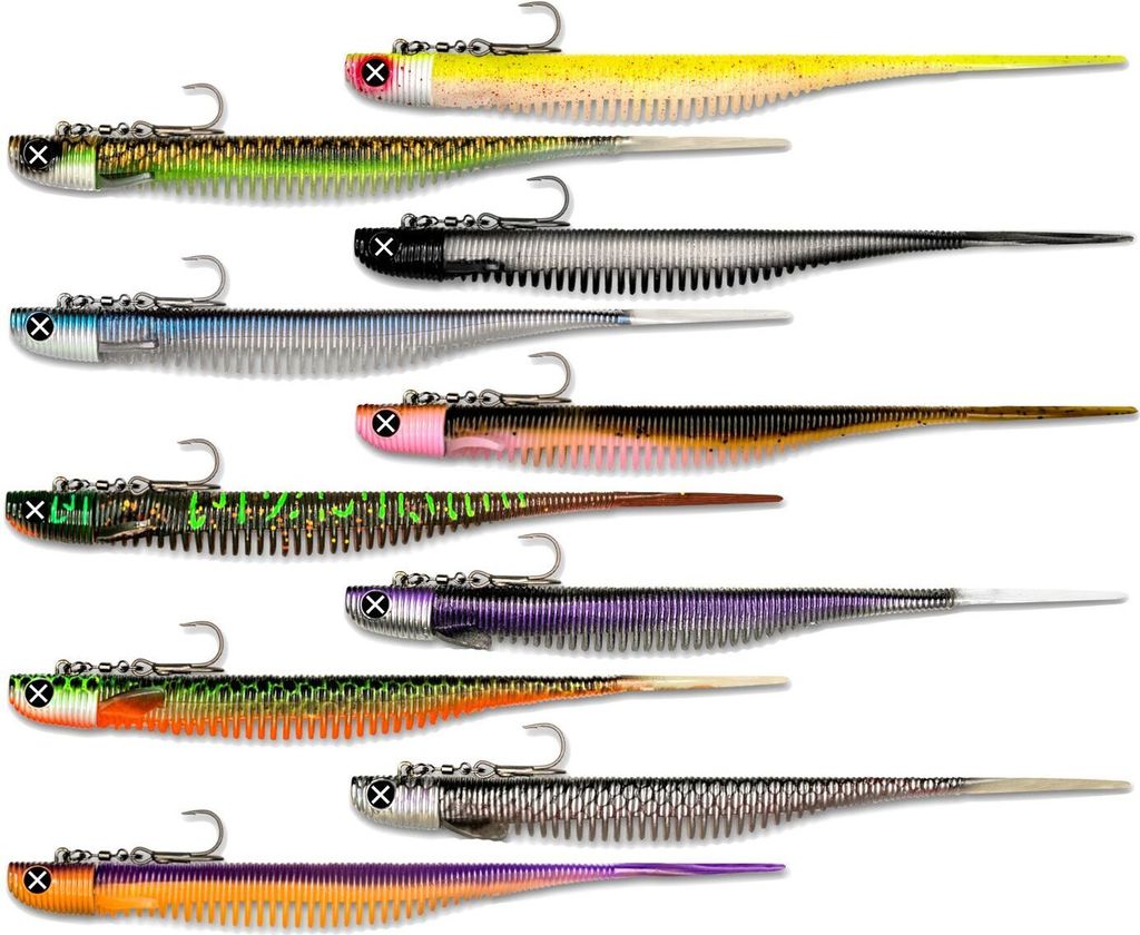 Monkey Lures Stalking Lui 25cm Lean Bream Gummifisch