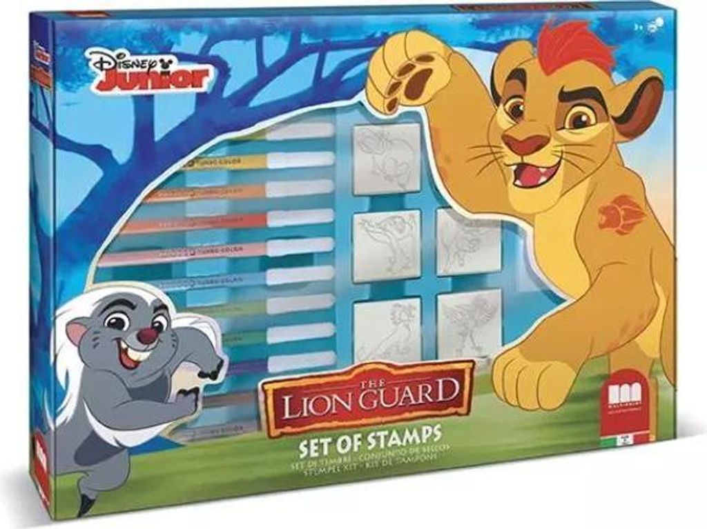 Multiprint Lion Guard, Set de tampons pour enfants, 3 Image du produit 