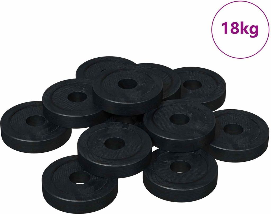 (Robust Möbel) geeignet für Flachscheiben 36000 pcs, einfache Montage, Schwarz 15x4x3 mm - Garten & Heimwerken DE513717