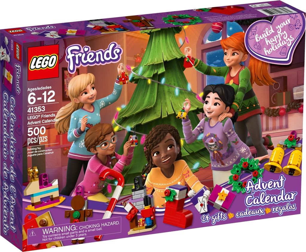 Adventní kalendář Lego Friends 41353 s vánočními ozdobami, Obrázek produktu 4
