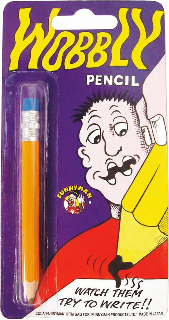 Biegsamer Scherzartikel-Bleistift für alle - Einheitsgröße