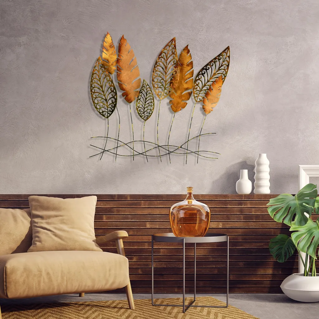 Wallity Kosmer 2 Arte in Metallo 100% Multicolore 75x80 cm Parete