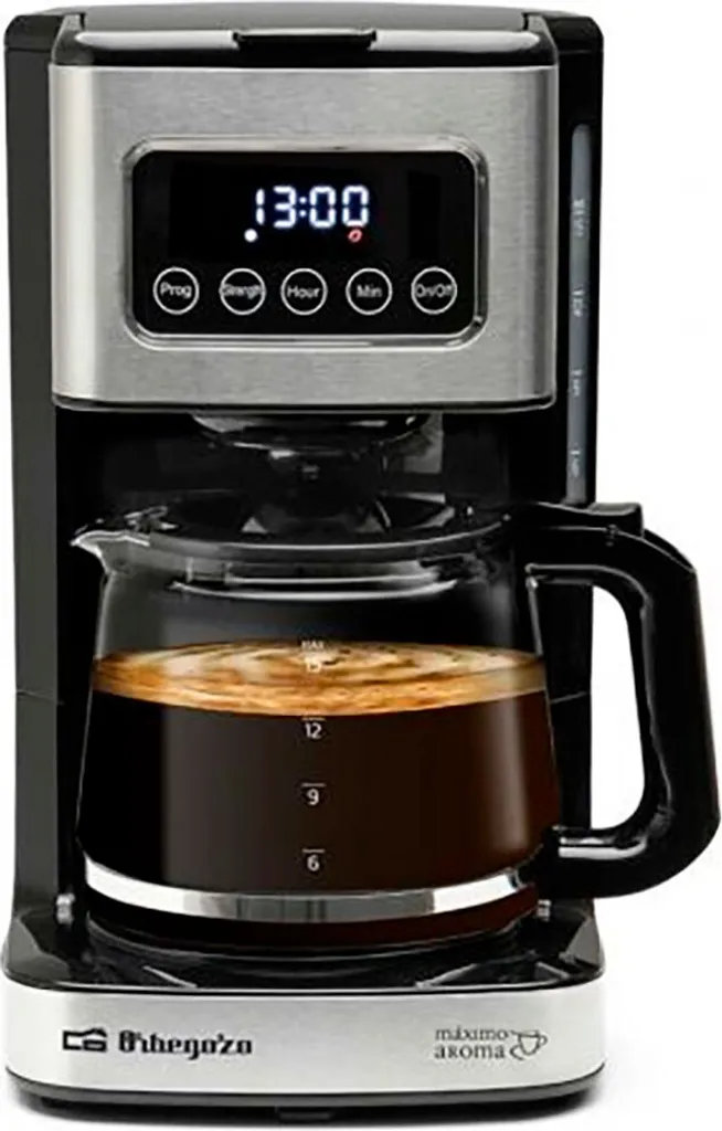 Grande cafetière familiale Orbegozo CG 6015 pour petit-déjeuner 12p