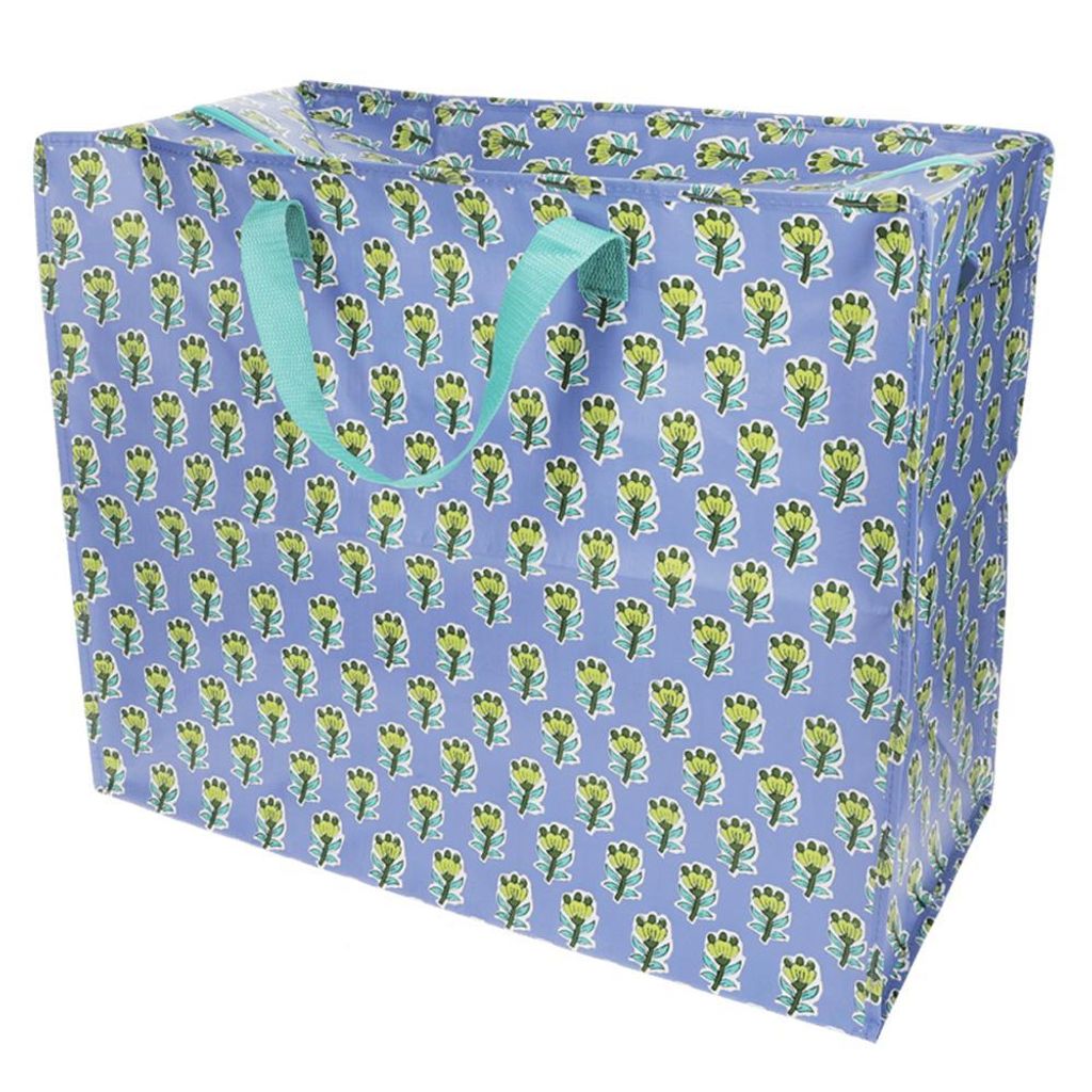 Rex London XXL Aufbewahrungstasche Binita Riesentasche ca. 55x48x28 cm Blume Lila