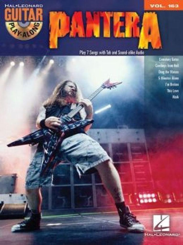 Pantera - Guitar Play-Along Vol. 163 Buch/Online Audio