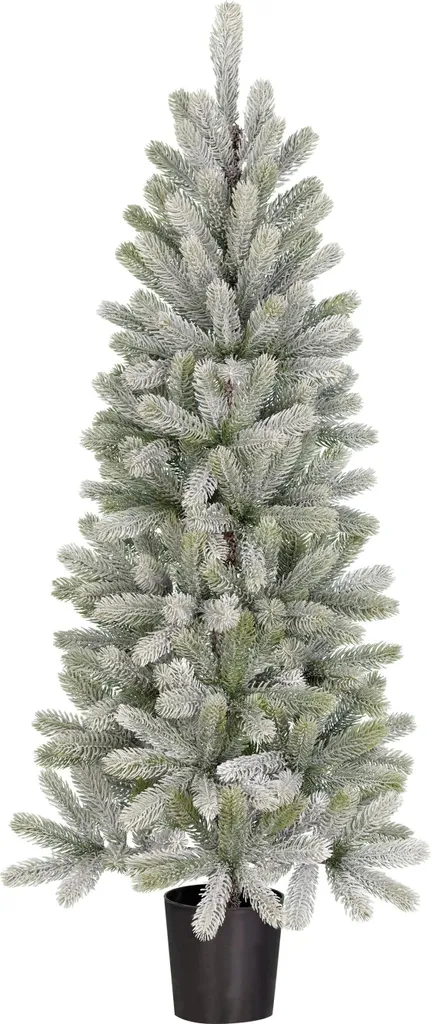 Sapin de Noël Artificiel Enneigé Nagoya - Petit Arbre Givré 120cm Vert