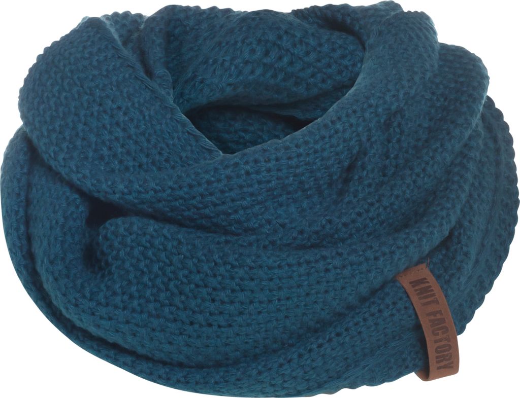 Knit Factory Coco Loop Schal - Petrol