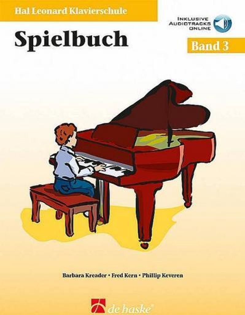 Hal Leonard Klavierschule, Spielbuch u. Audio-CD