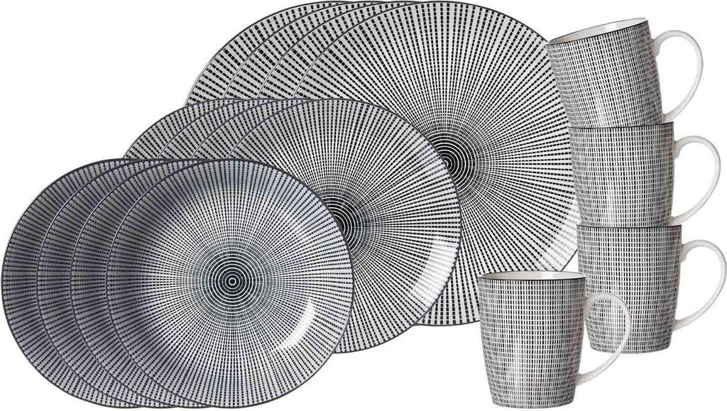 Ritzenhoff & Breker Takeo Stripes Kombiservice 16-teilig