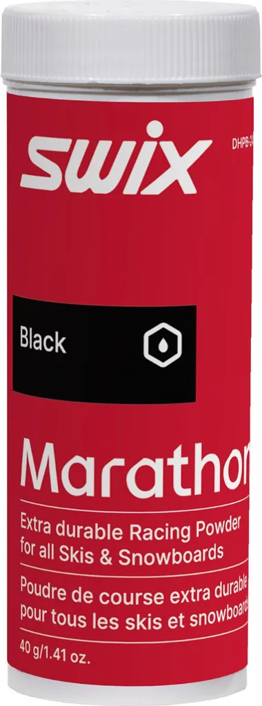 Poudre de fartage Swix Marathon 40g transparent haute résistance
