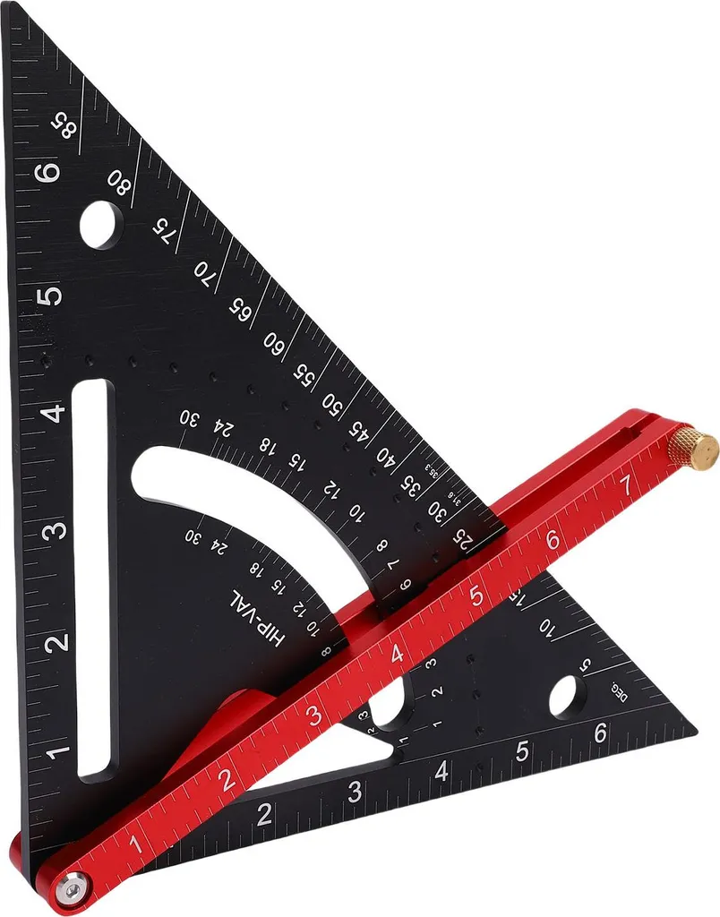 Équerre de menuisier bidirectionnelle réglable en aluminium robuste - 9