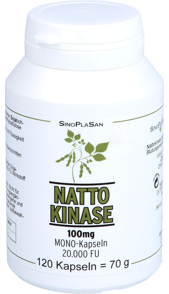 Nattokinase 100 mg Mono 20.000 FU Kapseln, 120 St. Kapseln Produktbild 