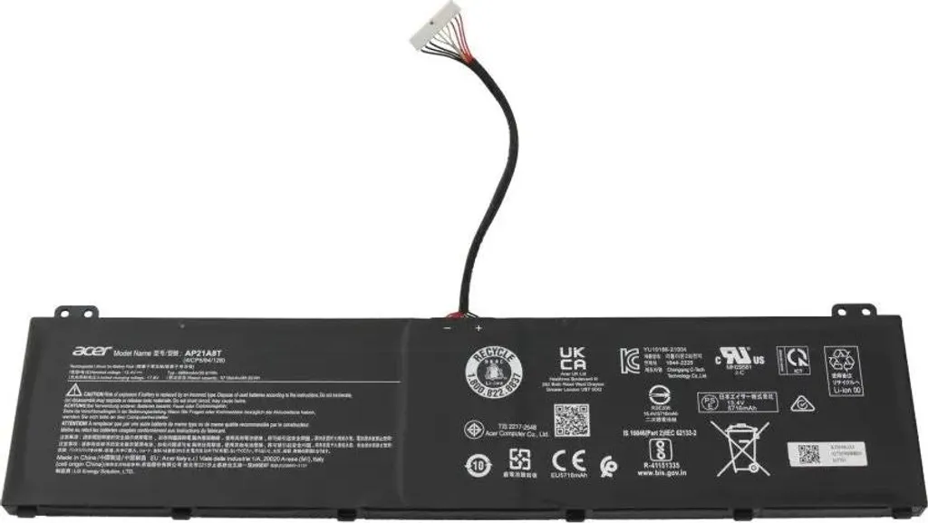 Alimentation PC Acer 45W 19V noir idéale pour télétravail et bureau