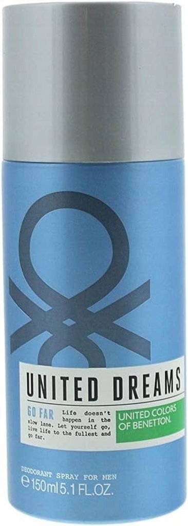Benetton United Dreams Go Far Deodorant Spray pro muže 150 Obrázek produktu 
