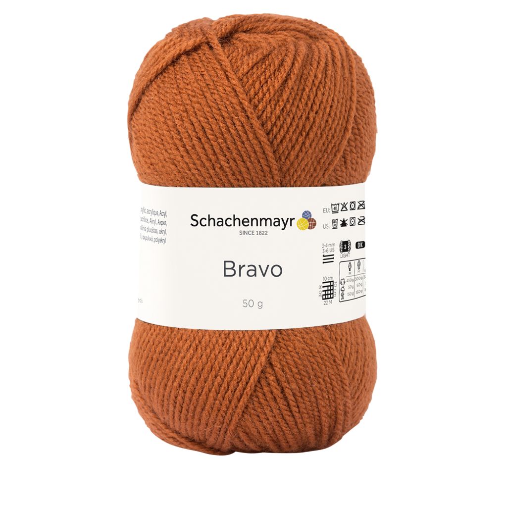 Schachenmayr Bravo, 50 g di filato per maglieria Fuchs Immagine del prodotto 