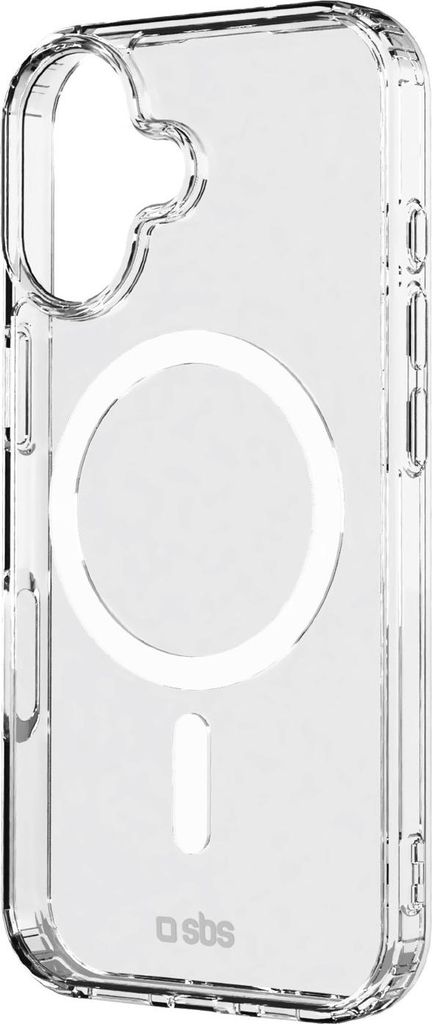 Transparente steife Hülle, kompatibel mit MagSafe-Ladefunktion für iPhone 17, Transparent