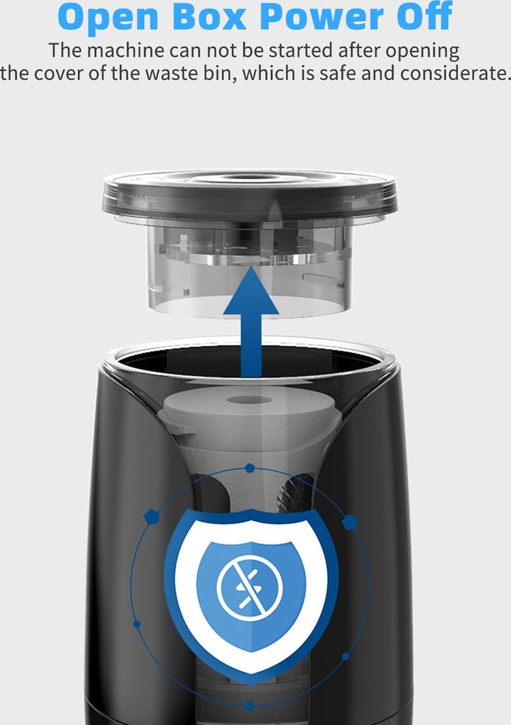 Tenwin Automatické elektrické ořezávátko Vysoce výkonná Obrázek produktu 8