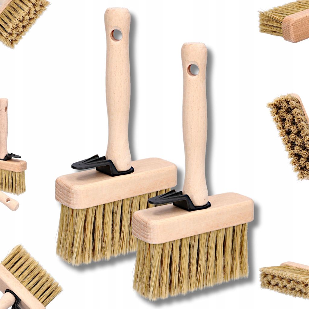 Pinsel-Set 2-teilig, 110 mm breit, 55 mm Borstenlänge, Produktbild 