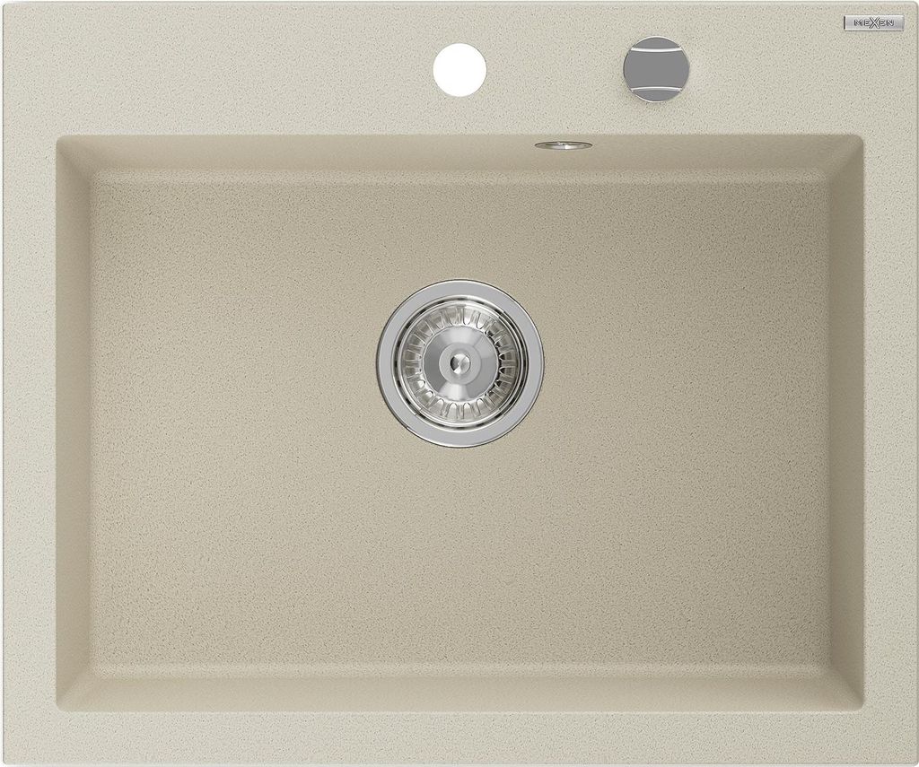 Mexen Elix lavello in granito a 1 vasca 600 x 500 mm, Immagine del prodotto 