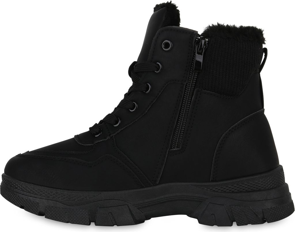 VAN HILL Warm Gefütterte Worker Strick Winter Schuhe 841486 Schwarz Ab 33,90 € | Preisvergleich Bei