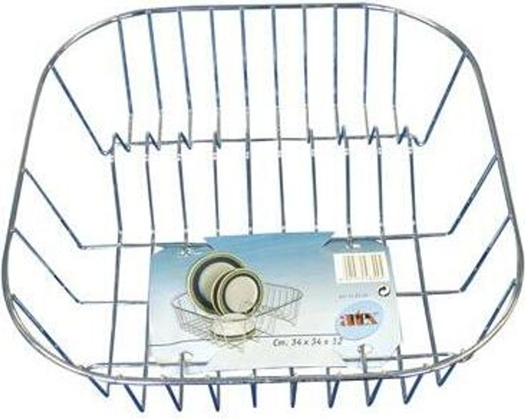 HUKA EST 1400 scolapiatti, cromo, 34x34x11cm Immagine del prodotto 