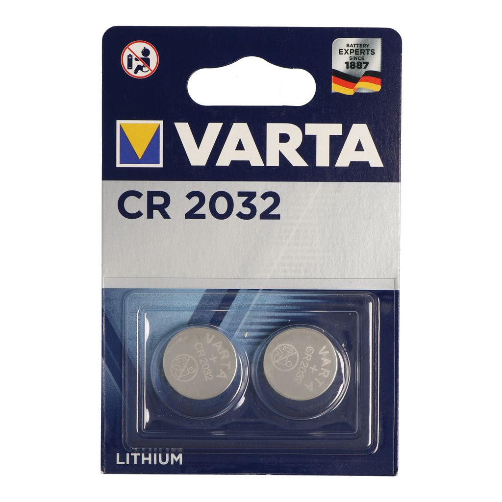 Varta Pile bouton CR 2032 3 V 2 pcs. 220 mAh Pile au Image du produit 