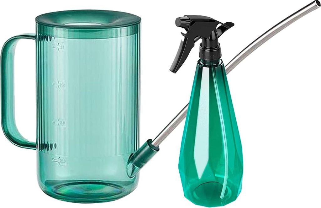 Gießkanne für Zimmerpflanzen, kleine Gießkanne aus Edelstahl mit langem Ausguss, Mini-Gießkanne für Zimmerpflanzen im Freien, Blumen, Gartenpf...