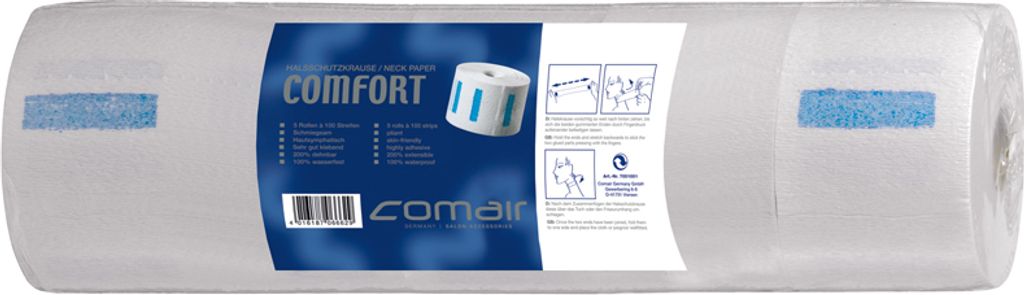 Comair Halkra Comfort weiss 5 Rollen a 100 Streifen Produktbild 