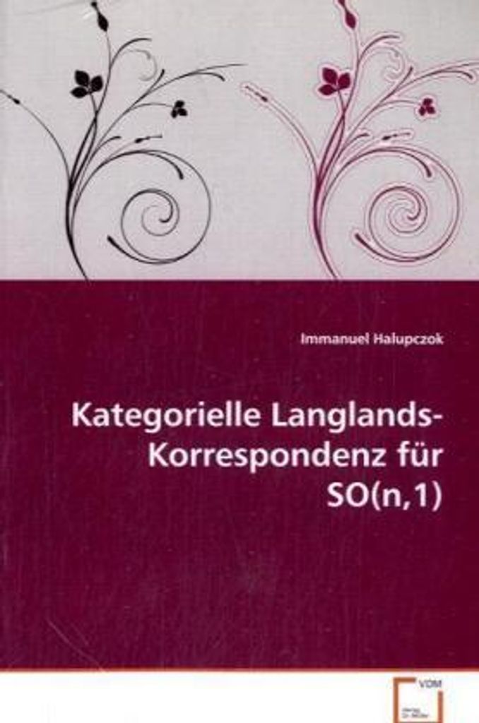Halupczok Immanuel: Kategorielle Langlands-Korrespondenz für