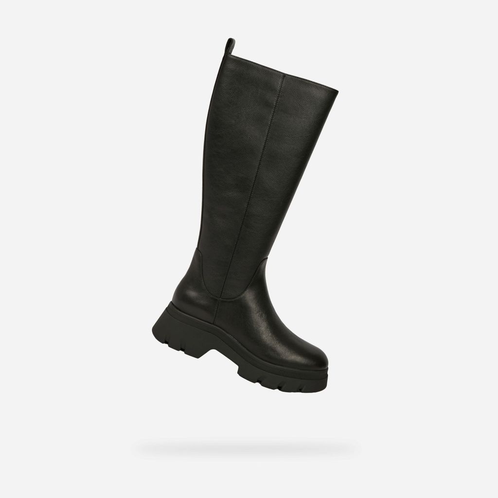 Geox Schwarze Damenstiefel Pluette 37,5