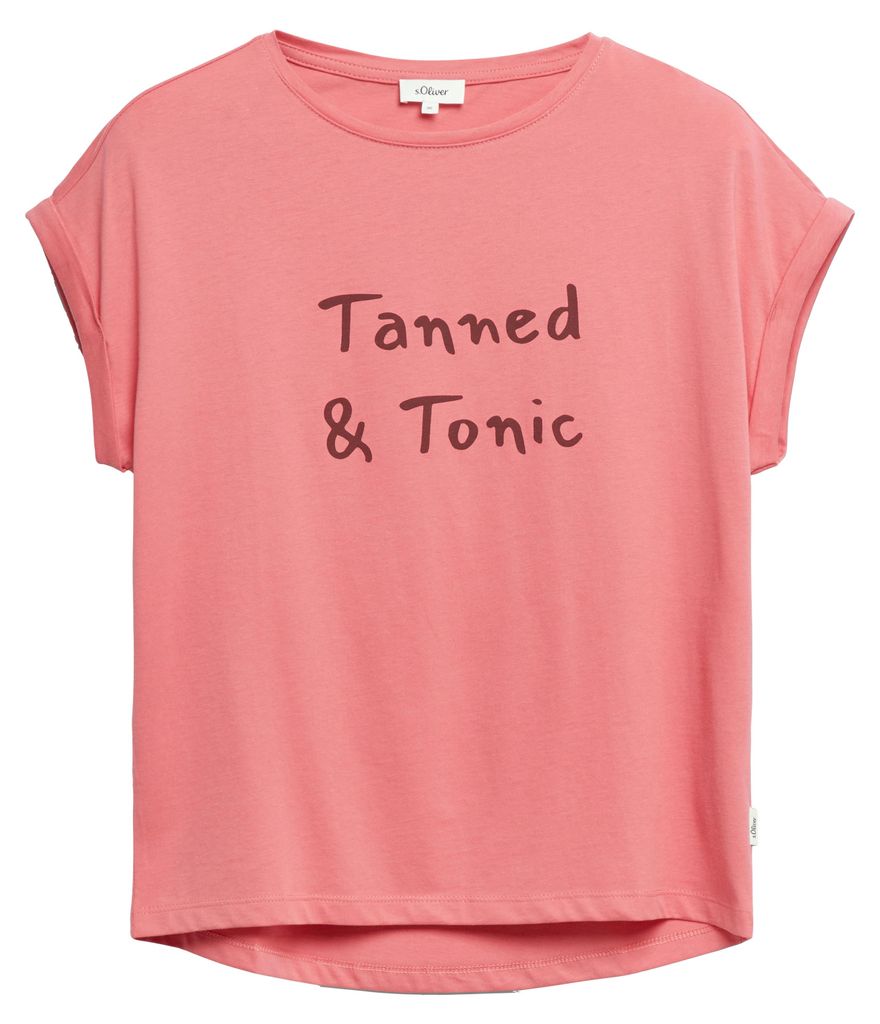 S. Oliver T-Shirt LILAC/PINK 38