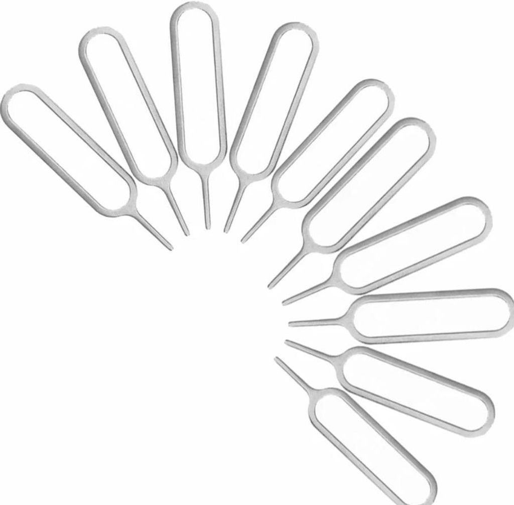 10x Sim Nadel Sim-Karte Slot Öffner Stift für Handy Tablet Smartphone